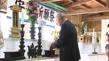 海開きを前に“海の安全”祈願　「無謀な楽しみ方しないで」海水浴客へ注意呼びかけ　新潟・長岡市