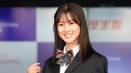 制服が似合うNo.1ティーンに中学2年・山本梨愛さん 益若つばさ「原石を見つけた」満場一致でグランプリ