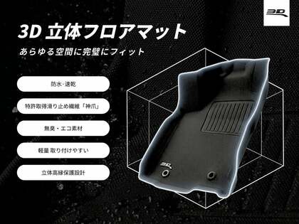 なぜ「きれいな車内」は維持できないのか？ 3D Mats が挑んだ“見えない保護”の追求 — 純正の美しさを一生守り抜く開発ストーリー