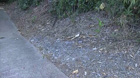 現場周辺に車のタイヤ痕と足跡 茨城・布団にくるまれた男性遺体