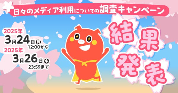 プチギフトのMDP、フォロワー39万人を対象に日々のメディア利用