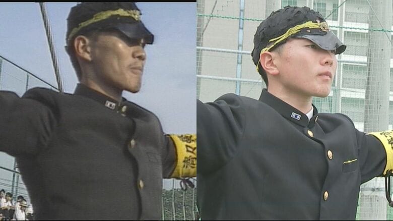 【昭和から令和へ】引き継がれる『破帽』　親子2代で伝統の済々黌高校・応援団長に密着　熊本県に残る『バンカラ』応援団｜FNNプライムオンライン