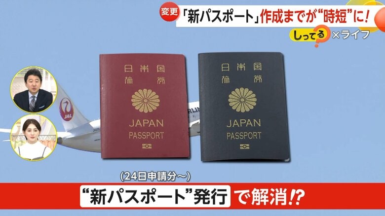 3月24日から“新パスポート”導入　オンライン申請可能で便利に…一方で受け取りまで2週間に延長　残存有効期間1年切ったら早めの更新を｜FNNプライムオンライン