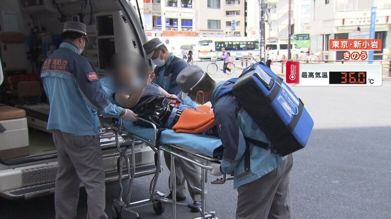 【密着】猛暑の中…消防に相次ぐ通報  熱中症と闘う現場は？救急隊員に聞いた｢119番すべき判断基準と対処法｣｜FNNプライムオンライン