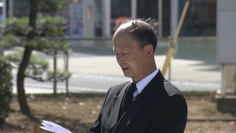 第21海軍航空廠殉職者慰霊の会・小林拓雄会長
