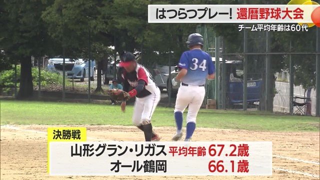 山形グラン・リガスもオール鶴岡も平均年齢が65歳オーバーだが、県内屈指の強豪チーム