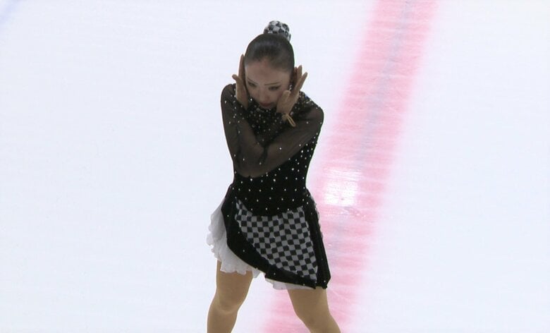 大会4連覇を飾った聖前のフリーは小松原美里さんの振り付け（東北・北海道選手権）