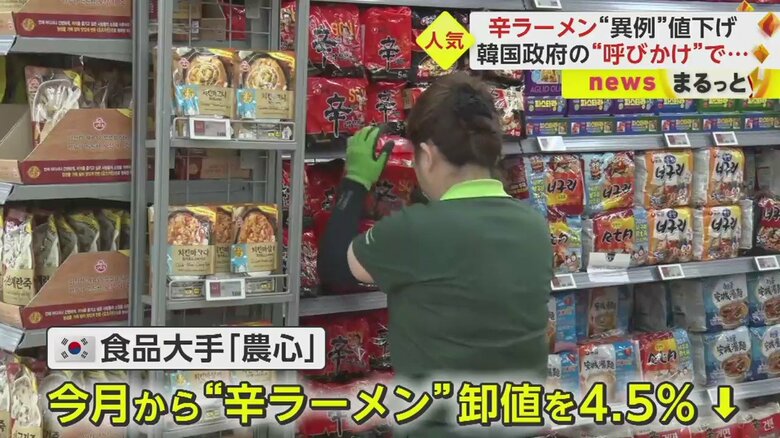 政府からの要請という、異例の値下げだ