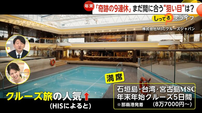 人気が高い豪華客船で行くクルーズ旅