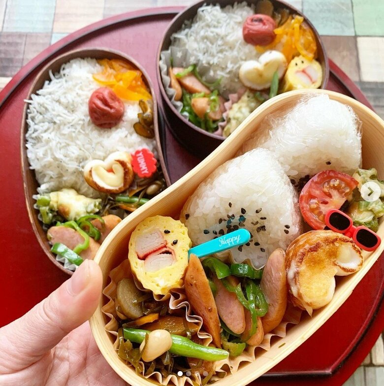 子どものリクエストでおにぎりにすることも