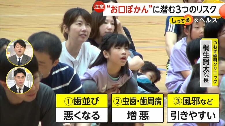「お口ぽかん」に潜む3つの危険