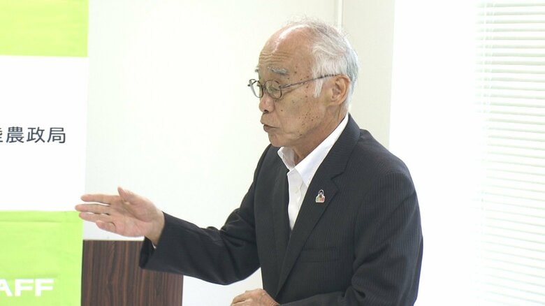 JA福井県中央会の宮田幸一会長