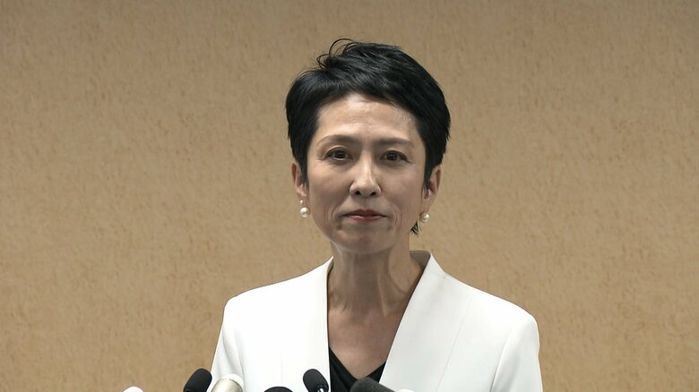 出馬会見では「小池都政をリセット」