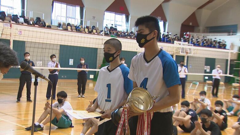 越路中学校が地区大会優勝