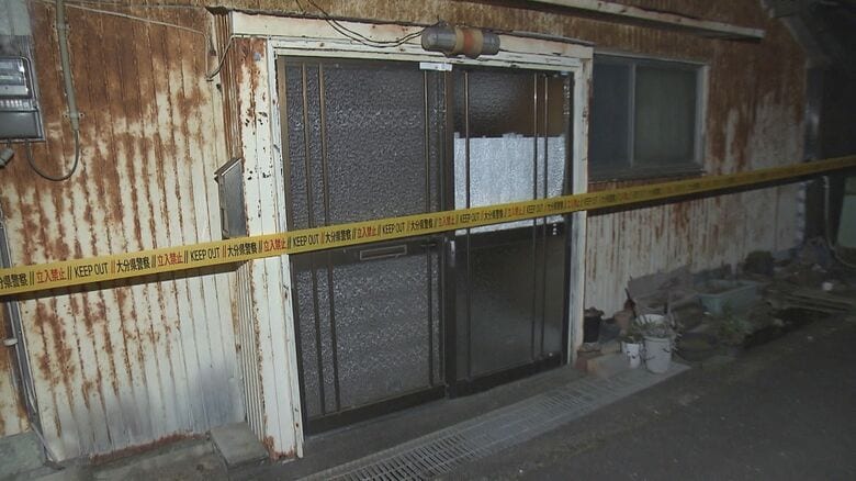 大分市の事件現場（5月）