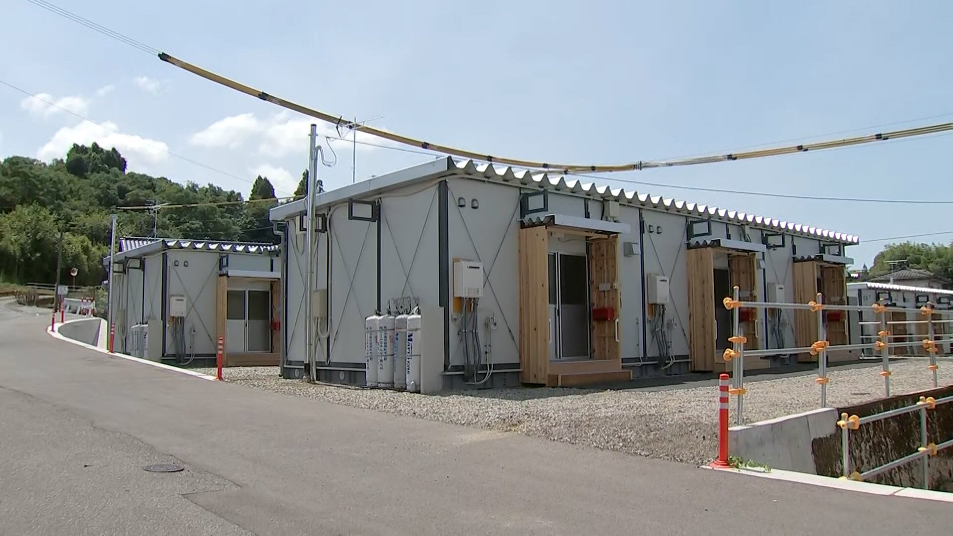 熊本地震後初の仮設住宅が完成　氷川町に20戸整備　9月5日から入居開始へ【令和8年熊本地震】