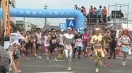 “コスプレランナー”も盛り上げる　「小布施見にマラソン」約7700人が駆け抜ける　町を見て楽しんで走る　長野・小布施町