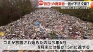 高さ12メートルの“ゴミの山”不法投棄が幹線道路沿いを埋め尽くす…「甚大な環境災害」も清掃費50億円超と試算　イギリス