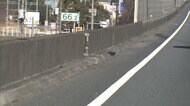 パトカーが追跡... バイク追突 男性1人死亡