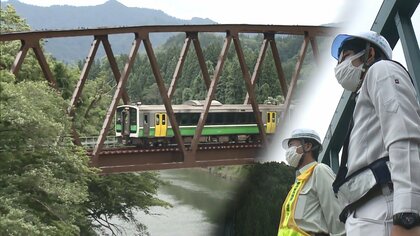 豪雪地帯の渓谷に鉄橋を…「やりきった」難工事やり遂げた作業員の思い 只見線11年ぶり全線再開通【福島発】