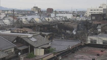 出雲市商店街の大規模火災…なぜ被害拡大したのか　防災・危機管理の専門家が検証　アーケード商店街ならではの問題点