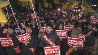 全研修医の約8割が辞表…韓国医師“集団辞職”拡大で患者の被害相次ぐ　「医師vs政府」尹大統領はどう収束するのか