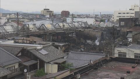 出雲市商店街の大規模火災…なぜ被害拡大したのか　防災・危機管理の専門家が検証　アーケード商店街ならではの問題点