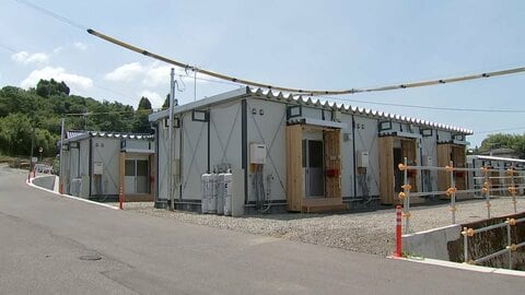 熊本地震後初の仮設住宅が完成　氷川町に20戸整備　9月5日から入居開始へ【令和8年熊本地震】