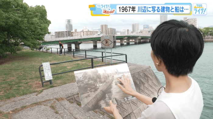 写真と教えてもらった場所は少し違う模様