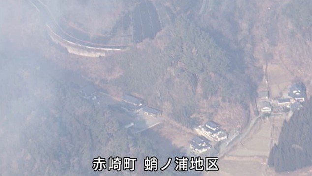 赤崎町蛸ノ浦地区上空の映像