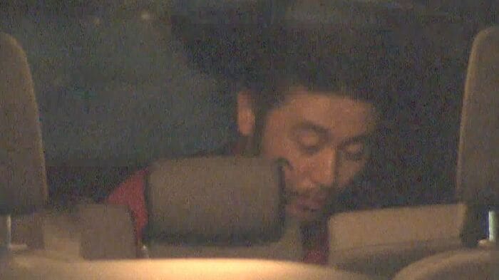 青木政憲容疑者(31)長野中央警察所に移される(5月26日夜)
