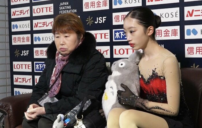 2024年の全日本ジュニアではショート21位から会心の演技を披露した岡田