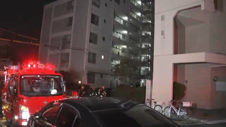 「自宅に誰か侵入したかも」東京・目黒区マンション火災男女死亡　女性が警視庁に相談　2人は以前交際関係｜FNNプライムオンライン