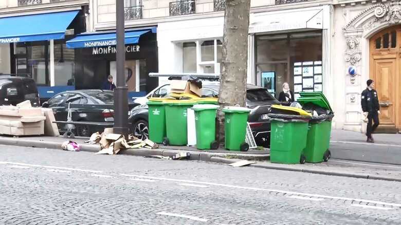 「花の都」パリにネズミが大量発生　“年金改革”ストでゴミ処理施設が稼働停止｜FNNプライムオンライン