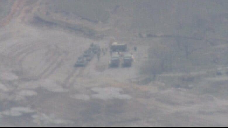 日出生台演習場　21日午後