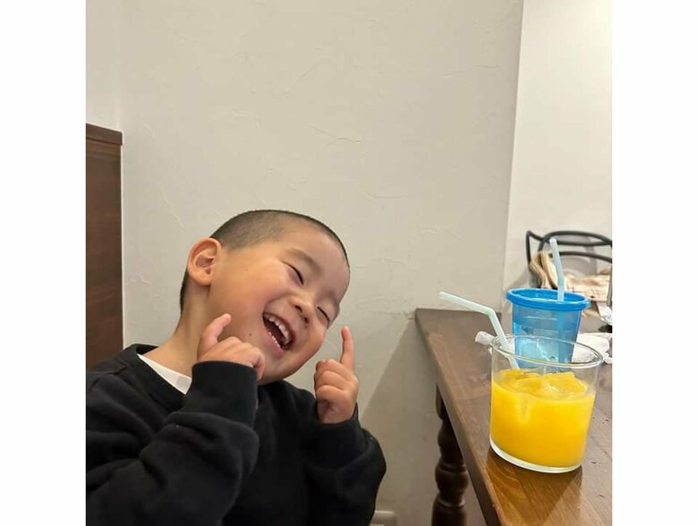 現在3歳のひなたくん（提供：airiさん）