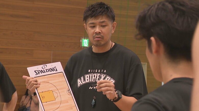 アルビBB　鵜澤潤ヘッドコーチ