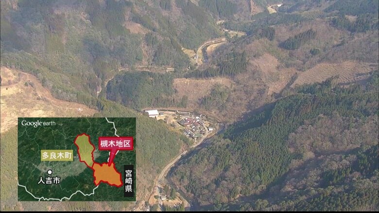 住人の9割が高齢者の槻木地区