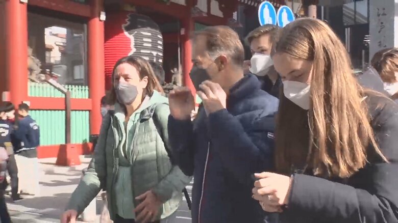 街中で外国人観光客が明らかに増えている