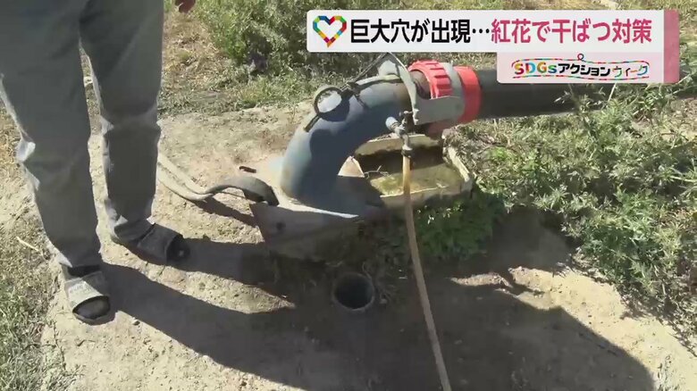 干ばつで地下水が少なくなり、井戸が増えると悪循環が生まれる