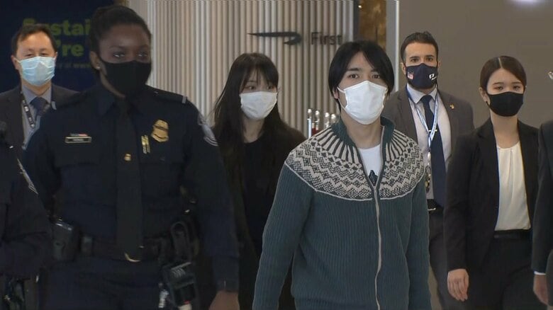 ニューヨークに到着した眞子さんと圭さん