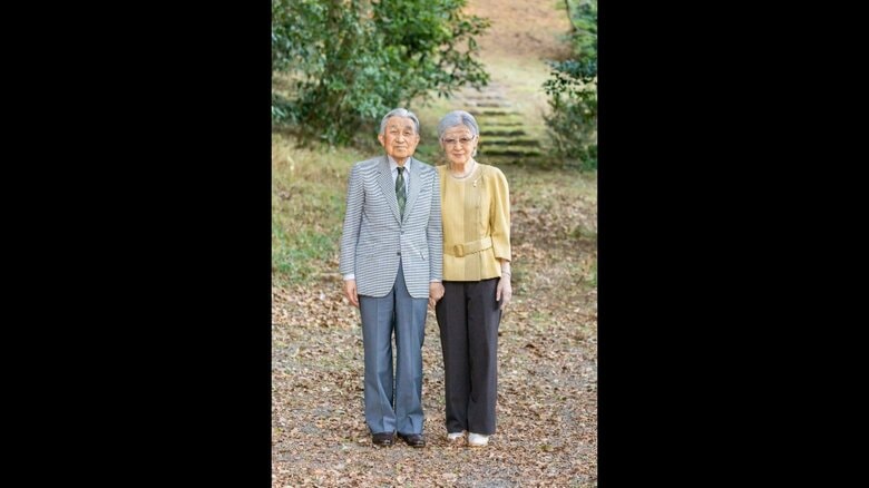 赤坂御用地にて10月6日撮影　宮内庁提供