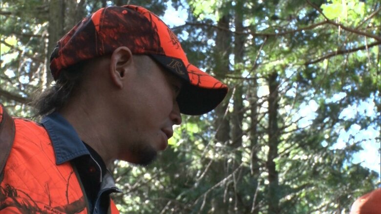 猟をする岡本さん