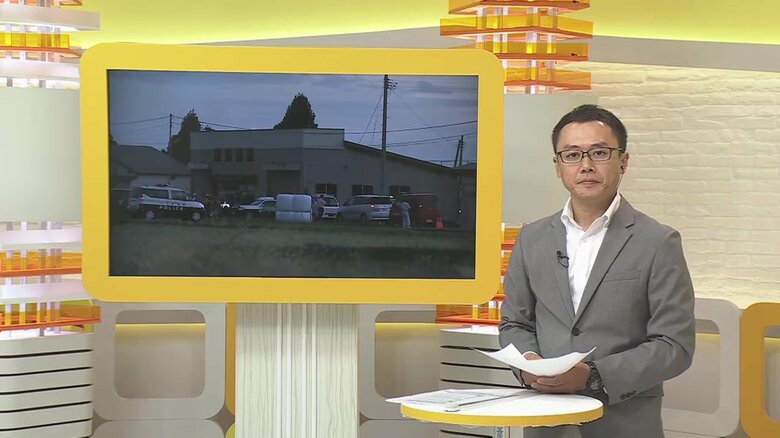 あたりが暗くなり4日の駆除は断念 （解説の田口慧一記者）