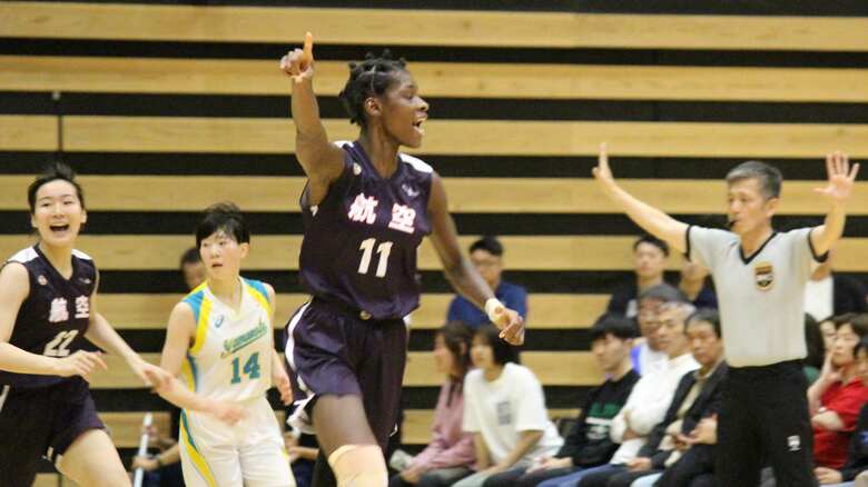 日本航空北海道・11シソコ・ジェリカ選手(2年)