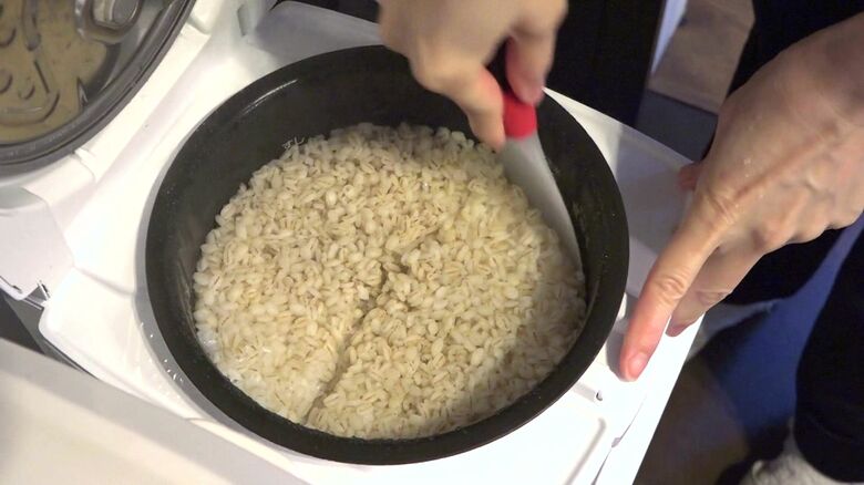 麦でコメの代わりにかさ増し