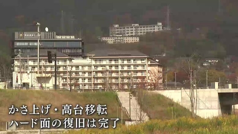 土地をかさ上げ、住宅は高台に移転