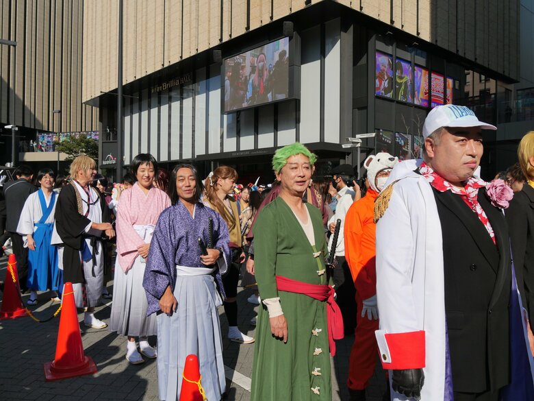 池袋ハロウィンコスプレフェスの様子