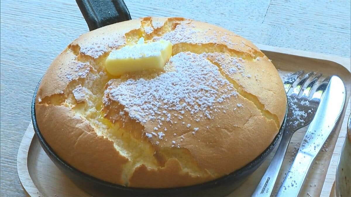 ふわふわの 鉄板パンケーキ 温泉津温泉で人気急上昇 時間と空間を提供し人が集まる場所へ 島根発 Fnnプライムオンライン