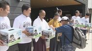 熊本城つくった加藤清正の出身地…名古屋市中村区の豊臣ミュージアムで被災地支援の募金活動 市長「少しでも役立ててもらえれば」